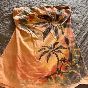 Classic strapless top